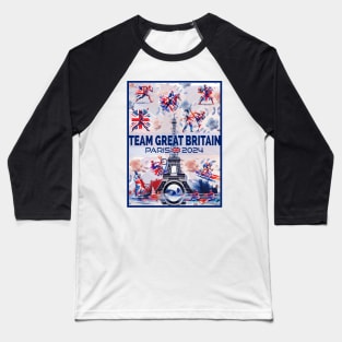 Team Great Britain - 2024 Baseball T-Shirt